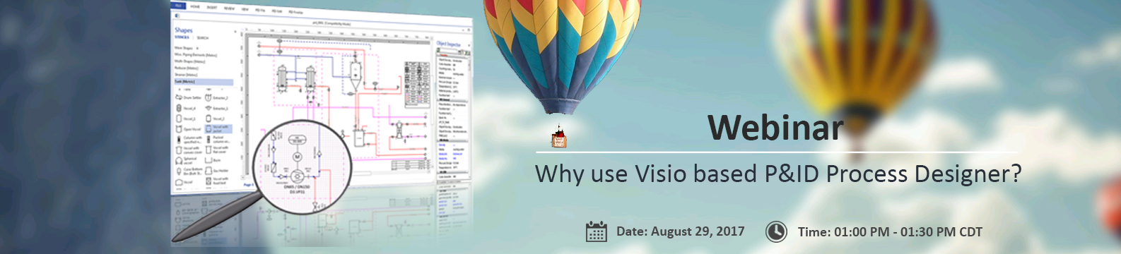 Why use Visio based P&ID Process Designer?